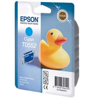 Epson T0552 Cyan Ink Cartridge (Duck) (C13T05524010)